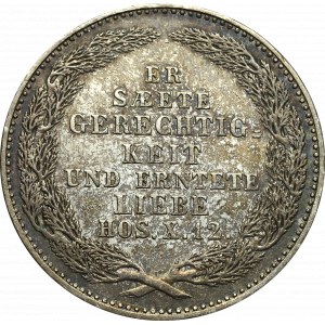 Germany, Saxony, Friedrich August II, 1/3 taler 1854