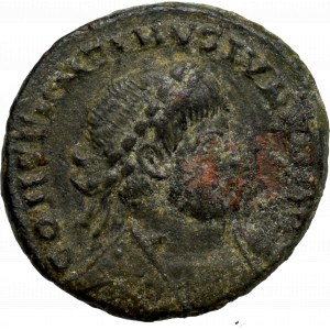 Rímska ríša, Konštantín II, Follis - GLORIA EXERCITVS