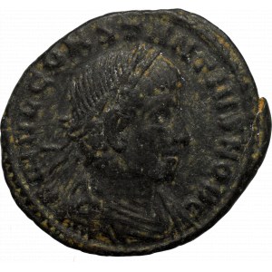 Rímska ríša, Constantius II, Follis Constantinople - GLORIA EXERCITVS