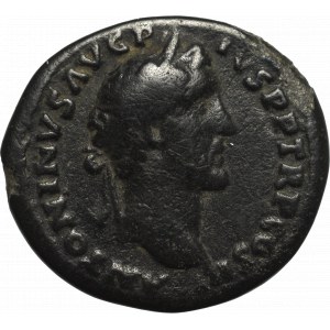 Römisches Reich, Antonin Pius, Limes-Denarius - CLEMENTIA AVG