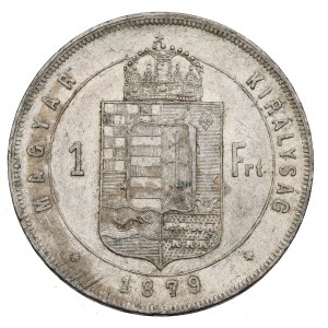 Ungarn, Franz Joseph, 1 Forint 1879