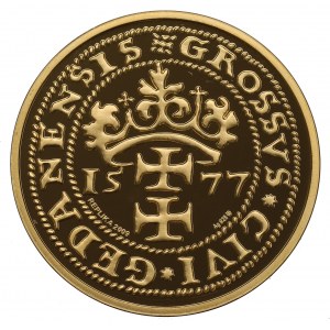 III RP, Replica ducat of the siege of Gdansk - silver