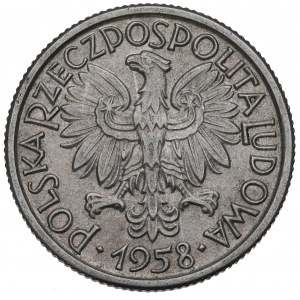 PRL, 2 zloty 1958, Berries