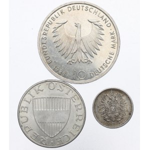 Niemcy i Austria, Zestaw monet