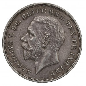 UK, 1 crown 1935