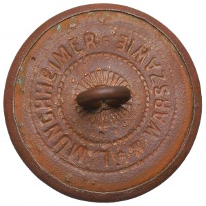Poland, Liberian button with Czerwiakowski coat of arms - Muncheimer