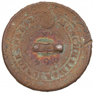 Poland, Liberian button with the Axe coat of arms - Muncheimer