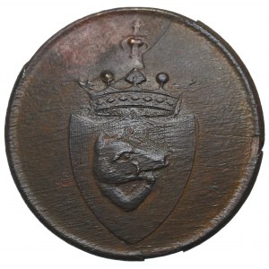 Poland, Liberian button with Czacki coat of arms - Biertumpfel
