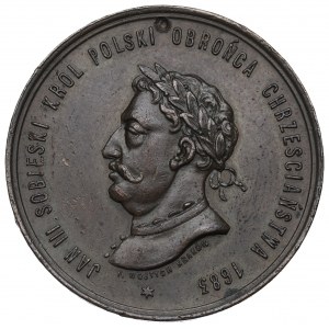 Polska, Medal Jan III Sobieski dwieście lat odsieczy wiedeńskiej 1883