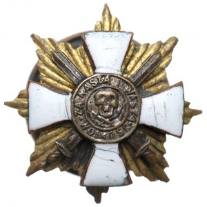 II RP, miniatura hvězdy dobrovolnické armády generála Bulaka-Balachowicze