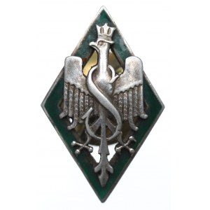 II RP, Miniature badge of the 5th Siberian Division of Polish Riflemen