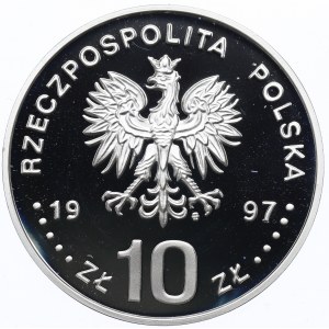 III RP, 10 złotych 1997 1000 lecie śmierci św. Wojciecha