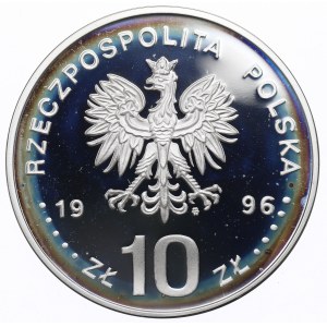 III RP, 10 złotych 1996 40 rocznica wydarzeń poznańskich czerwiec 1956