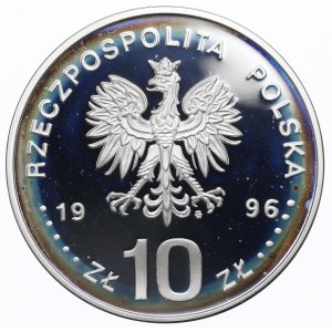 Third Republic, 10 zloty 1996 40th anniversary of Poznan events June 1956