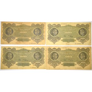 II RP, Zestaw 4 banknotów