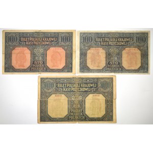 FP II, Set of 3 General banknotes.