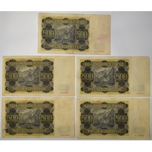 GG, 500 gold set 1940