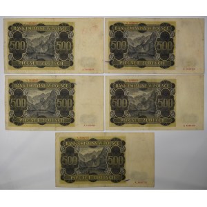 GG, 500 gold set 1940