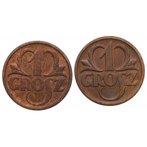 II RP, Zestaw 1 grosz 1938