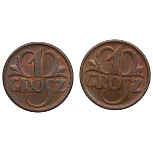 Second Republic, Set of 1 penny 1938