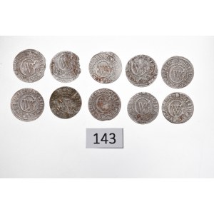 Germany, Preussen, Georg Wilhelm, Lot of schillings 1625-33 (10 pcs)