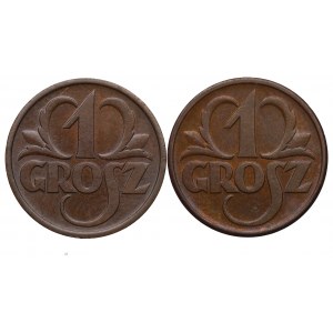 Second Republic, Set of 1 penny 1938