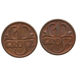 Second Republic, Set of 1 penny 1938