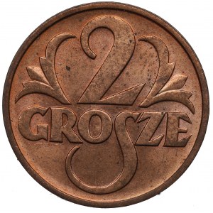 Second Republic, 2 pennies 1937