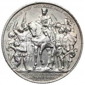Nemecko, Prusko, 2. známka 1913 - 100 rokov od víťazstva v Lipsku