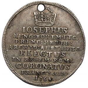 Austria, Joseph II, Coronation jeton 1764