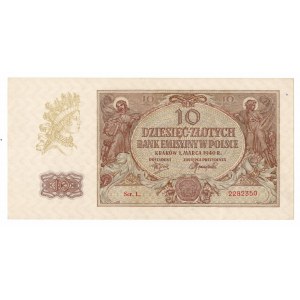 GG, 10 zlatých 1940 - Ser. L