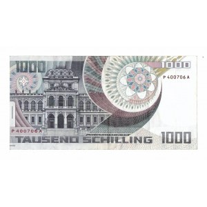 Austria, 1000 Schilling, 1983