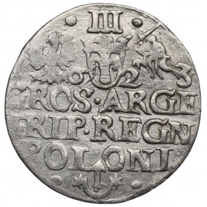 Sigismund III Vasa, Trojak 1623, Cracow.