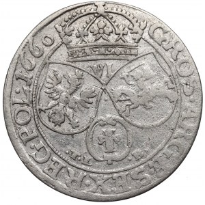 John II Casimir, Sixpence 1660, Cracow