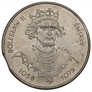 Poľská ľudová republika, 50 zlotých 1981 Boleslav II Smelý - mincovňa zničená