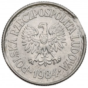 PRL, 1 Zloty 1984 - Vernichtung