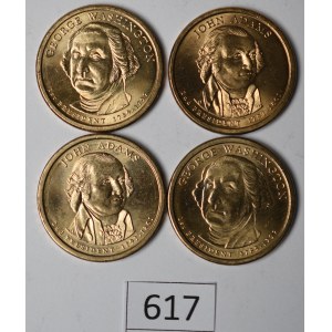USA, $1 Coin Set - Presidents