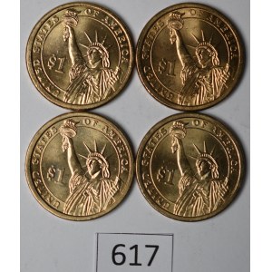 USA, $1 Coin Set - Presidents