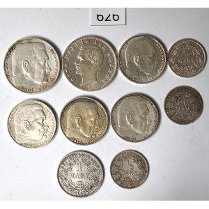 Niemcy, Zestaw monet srebrnych