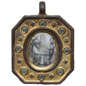 Europa, Medalik religijny XVIII(?) wiek