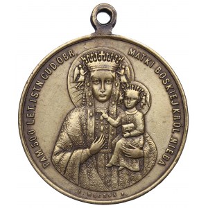 Polska, Medal pamiątka 500 lat obrazu Jasnogórskiego 1882