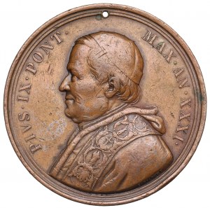 Vatikán, medaile Pia IX. 1871