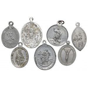 Poland and Spain, Set of religious medallions