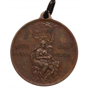Czechy, Medal Pardubice 1890