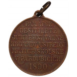 Česká republika, Pardubice Medaila 1890
