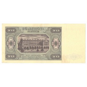 PRL, 20 zloty 1948 HG