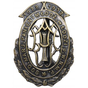 II RP, Commemorative badge 1932 Bobkowicz Lodz.