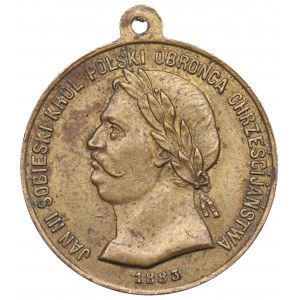 Polska, Medal Jan III Sobieski dwieście lat odsieczy wiedeńskiej 1883