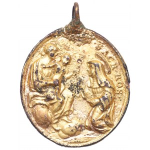 Europe, Religious medal 18th(?) century