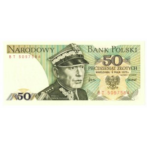 People's Republic of Poland, 50 gold 1975 BT